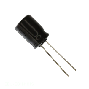 ตัวเก็บประจุแบบ RADIAL TH Through Hole ยี่ห้อ Manufacturer Channel รุ่น CAP ALUM 100UF 20% 50V ความจุ 100 ไมโครฟารัด EEU-EB1H101S - Product Image 1