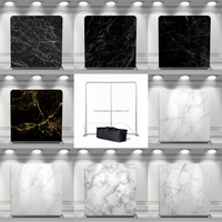 Mur d'images en tissu tendu personnalisé pour stand de salon professionnel, support d'affichage pour événement, bannière imprimée par sublimation, toile murale en tissu type taie d'oreiller
