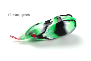 Seasir 7cm 17g gros appât flottant en silicone appât souple 5 pièces pêche grenouille leurre <span class=keywords><strong>ensemble</strong></span> - Product Image 6