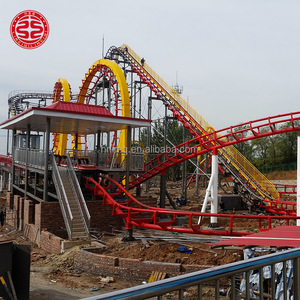 Fabricante de Montañ<span class=keywords><strong>a</strong></span> Rusa Grande Superpuesta para Parque de Atracciones, Tirolina de Emoción, Montañ<span class=keywords><strong>a</strong></span> Rusa - Product Image 1