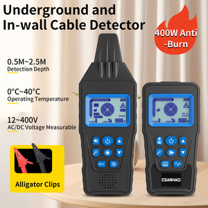 Equipamento De Detector De Cabos Subterrâneo Rastreador De Cabos Anti Interferência Localizador De Cabos De Alta & Baixa Tensão Detector De Tubulação Subterrânea - Product Image 2