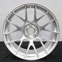 Jantes en alliage JWYC Deep Dish Silver 18-24 pouces 5x120/112, roues forgées sur mesure pour Alfa Romeo, Mercedes, BMW, Audi, Infiniti