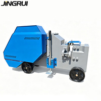 Machine de découpe automatique de barres d'armature GQ42 380V manuelle 6-36mm pour acier de renforcement, barres rondes, moteur 3/4kW à vendre