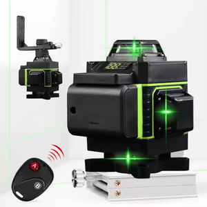 <span class=keywords><strong>Niveau</strong></span> <span class=keywords><strong>laser</strong></span> 4D 16 lignes <span class=keywords><strong>360</strong></span>° pour intérieur, faisceau <span class=keywords><strong>vert</strong></span> rotatif, auto-nivelant horizontal et vertical - Product Image 3
