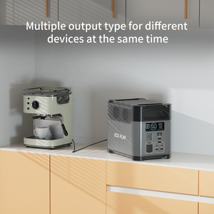 Ecoplay Pin Di Động 1200W Lifeso4 Pin AC DC Khẩn Cấp Trạm Điện Cầm Tay Cho Cắm Trại/RV/Khẩn Cấp Điện Dự Phòng - Product Image 6