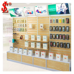 Comptoir d'affichage de magasin mobile professionnel avec lumières LED, téléphone <span class=keywords><strong>en</strong></span> verre et <span class=keywords><strong>en</strong></span> métal et support de vitrine TV pour magasin de détail - Product Image 4