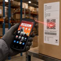 EDOO M91, PDA Industrial Resistente con Android 12, 4G, Escáner de Códigos de Barras 1D/2D/QR, para Inventario de Almacén y Recopilación de Datos