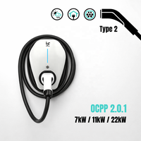Iocharger OCPP 2.0.1 Heim-Wallbox Typ-2 Smart AC EV Autoladegerät mit Unterstützung für Solarenergie-Management