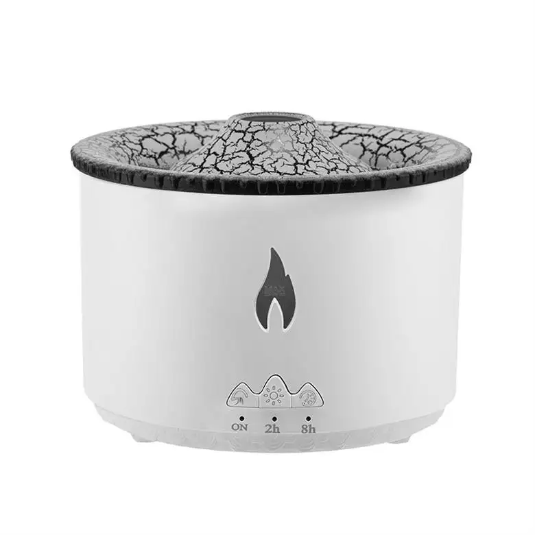 China Factory 3d Feuer, Vulkan Flamme Aroma Diffusor Luftbe feuchter Ultraschall Kalt nebel Maschine Ätherisches Öl Quallen Diffusor/