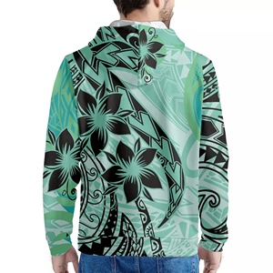 Nuove Felpe con Cappuccio con Motivo Tropicale <span class=keywords><strong>Verde</strong></span> per <span class=keywords><strong>Uomo</strong></span>, Felpe Sportive Leggere e Traspiranti, Pullover Casual Stile Hawaiano - Product Image 3