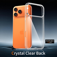 Funda Protectora Transparente de Alta Calidad Anti-Rayones y Anti-Amarillamiento para iPhone 18 17 Pro Max, con Diseño Personalizado y Embalaje