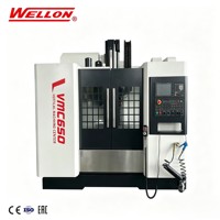Fresadora CNC Vertical de un Solo Husillo de Alta Velocidad y Alta Precisión BT40 VMC650 para FANUC