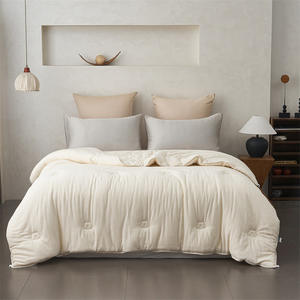 Couette en coton et lin Duoximeimiankang 7-8 Jin, matelassée, pour usage domestique, douce pour la peau, literie quatre saisons - Product Image 1