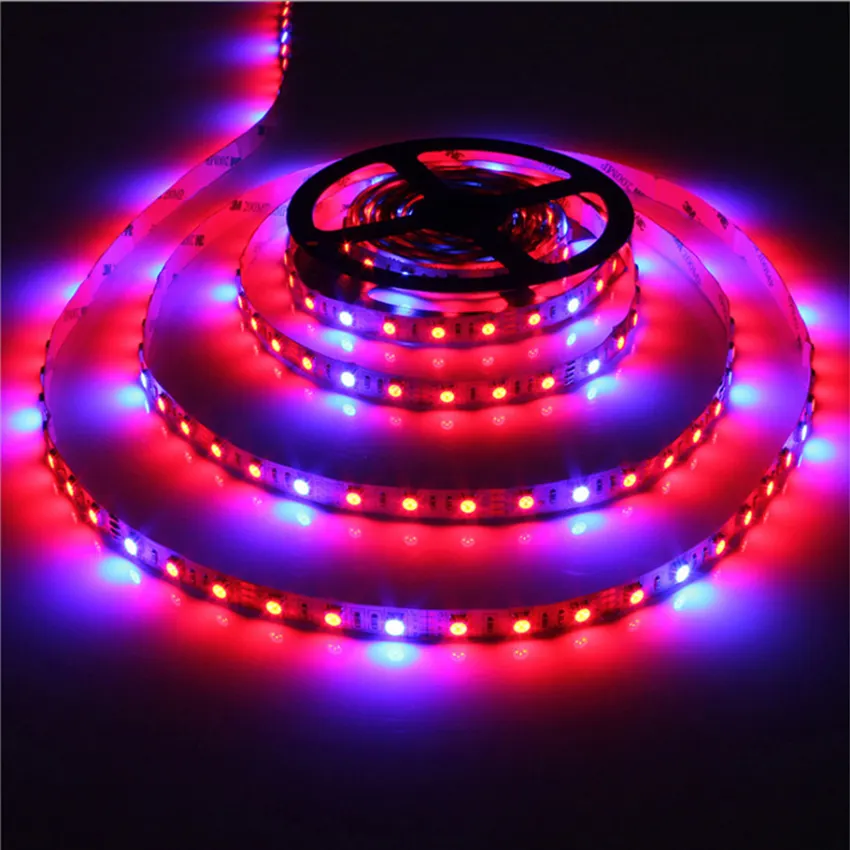 Indoor Hydroponic Greenhouse Full Spectrum Plant Grow Led Strip Light 12V SMD 5050 Led Strip Grow Lights for Indoor Plants