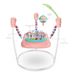 Nouveau design, trotteur bébé pliable portable, cadre en acier inoxydable, 4 roues, fonction poussoir, fonctionnalités musicales, capacité de charge de 15 kg, à partir de <span class=keywords><strong>6</strong></span> <span class=keywords><strong>mois</strong></span> - Product Image 4