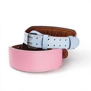 Cinturón de Entrenamiento de Levantamiento de Pesas para Mujer, Ajustable, de Cuero de Primera Calidad, Protección Profesional, Ecológico, para Powerlifting - Product Image 5