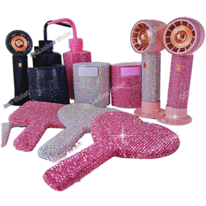 Bouteille de rinçage en plastique pour extensions de cils avec strass, flacon de lavage pour nettoyage des cils - Product Image 3