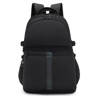 Sac à dos étudiant multifonctionnel grande capacité en nylon imperméable pour adolescents et hommes