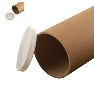 Custom Kraft Paper Cardboard Poster Mailing Tube wholesale Packaging tube Box custom mailing tube poster packaging