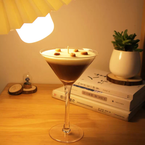 เทียนหอมกลิ่นกาแฟเอสเพรสโซมาร์ตินี่ ดีไซน์หรูหรา บรรจุในกล่องของขวัญสุดฮิต เหมาะสำหรับใช้ในบ้าน โรงแรม สำนักงาน หรือเป็นของขวัญ - Product Image 5