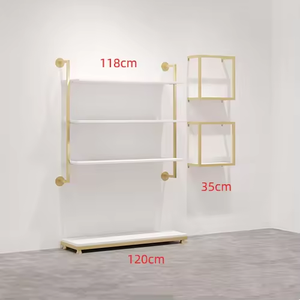零售商店支架的新型现代包和鞋展示架壁挂鞋架展示架 - Product Image 2