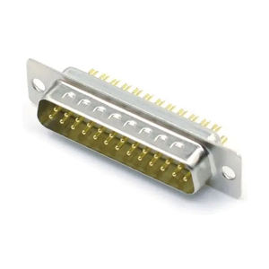 ขั้วต่อ D-SUB 25 พิน แบบตัวผู้ ความหนาแน่นสูง ชนิดบัดกรี ขั้วต่อ D-Sub 25 พิน DB 25P แบบตัวผู้ คุณภาพสูง สายเชื่อมต่อคุณภาพสูง - Product Image 2