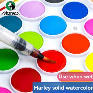 Palette de peinture <span class=keywords><strong>aquarelle</strong></span> légère et portable Maries 12 couleurs pour étudiants, idéale pour le dessin sur papier, l'anime et les peintures résistantes à la lumière - Product Image 4