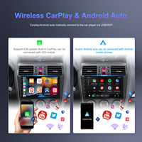 A100 2 Din 7 ''2 + 64G Android Autoradio sans fil HiFi GPS WIFI BT DSP RDS Intelligent Voice Split Screen Stereo