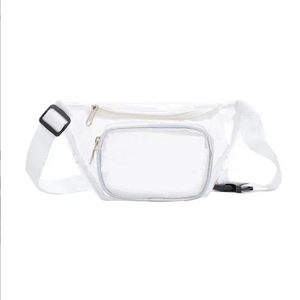 Tas pinggang PVC, dapat disesuaikan, Pak Fanny Bening, tahan air, penutup ritsleting, tas pinggang disetujui stadion lucu untuk olahraga dan lari luar ruangan - Product Image 4