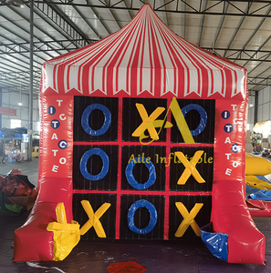 Logotipo de PVC personalizable inflable de doble cara conectar los puntos juego de rompecabezas divertido deportes Carnaval para niños con - Product Image 3