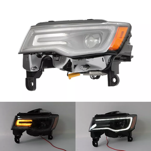 Pièces de rechange de carrosserie de haute qualité, vente en gros d'usine, pare-chocs avant, phare, accessoires de voiture pour Jeep <span class=keywords><strong>Grand</strong></span> <span class=keywords><strong>Cherokee</strong></span> 2017-2020 - Product Image 3
