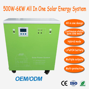 Sistema Híbrido Solar Todo en Uno con Batería, Controlador MPPT, Sistema de Energía Solar Fuera de la Red WON-SESS-AP6000W para el Hogar - Product Image 4