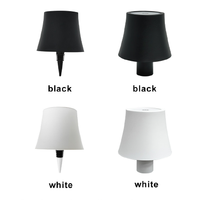 Lampe de Table Poteau Lumineux Assemblé Tactile Rechargeable Sans Fil Étanche Portable à Longueur Réglable pour Bouteille de Vin