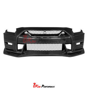 กันชนหน้าสไตล์นิสโม ปี <span class=keywords><strong>2017</strong></span> สำหรับนิสสัน จีทีอาร์ อาร์35 ชุดแต่งคาร์บอนไฟเบอร์ - Product Image 1