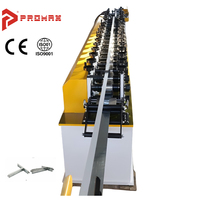 Machine automatique de profilage de grilles de plafond en T pour profilés en T et rails de montants