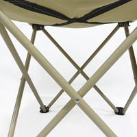 Ensembles de mobilier de jardin table de camping et chaises 6 places avec sac portable chaise de randonnée pique-nique pêche blanc