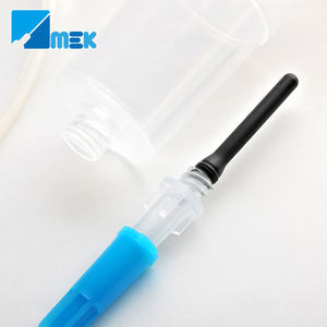 Aguja desechable para donador de sangre, aguja de colección de sangre de mariposa con seguridad-LOK <span class=keywords><strong>23G</strong></span> tiene CII510 K DSlok Lok - Product Image 6