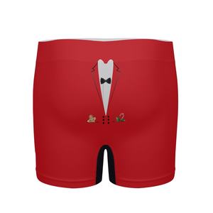 <strong>Boxer</strong> Shorts <strong>Christmas</strong> Gift Box <strong>Men's</strong> Underwear Stretch Xmas Santa Claus Pine Tree Regular Leg <strong>Boxer</strong> Brief - Product Image 5