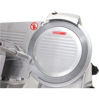 Trancheuse à viande électrique commerciale directe usine, lame en acier inoxydable de 10 pouces, machine à trancher le jambon, le bœuf et le mouton, prise en charge OEM