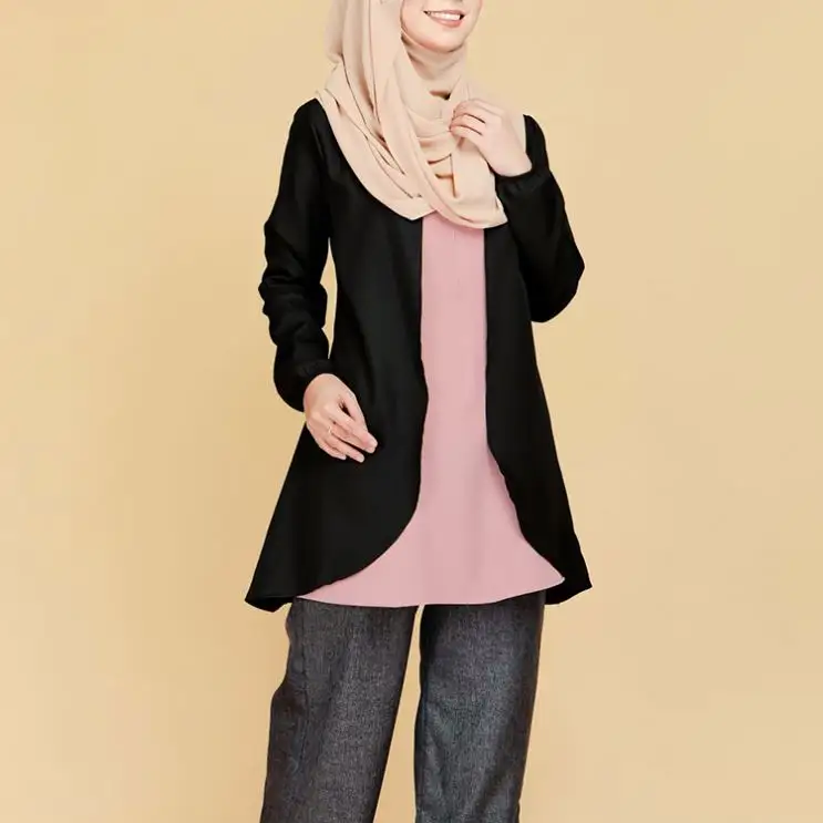 Ladies Fashion Muslim Dress Dubai Gold Design Malaysia Modern Jubah Baju Kebaya Tops Woman