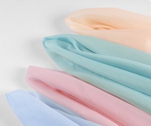 60 GSM 100% Polyester Chiffon Brocade Filter <strong>Fabric</strong> Plain Dyed Dense Breathable Medium Weight Women's Wedding <strong>Spring</strong> Summer - Product Image 2