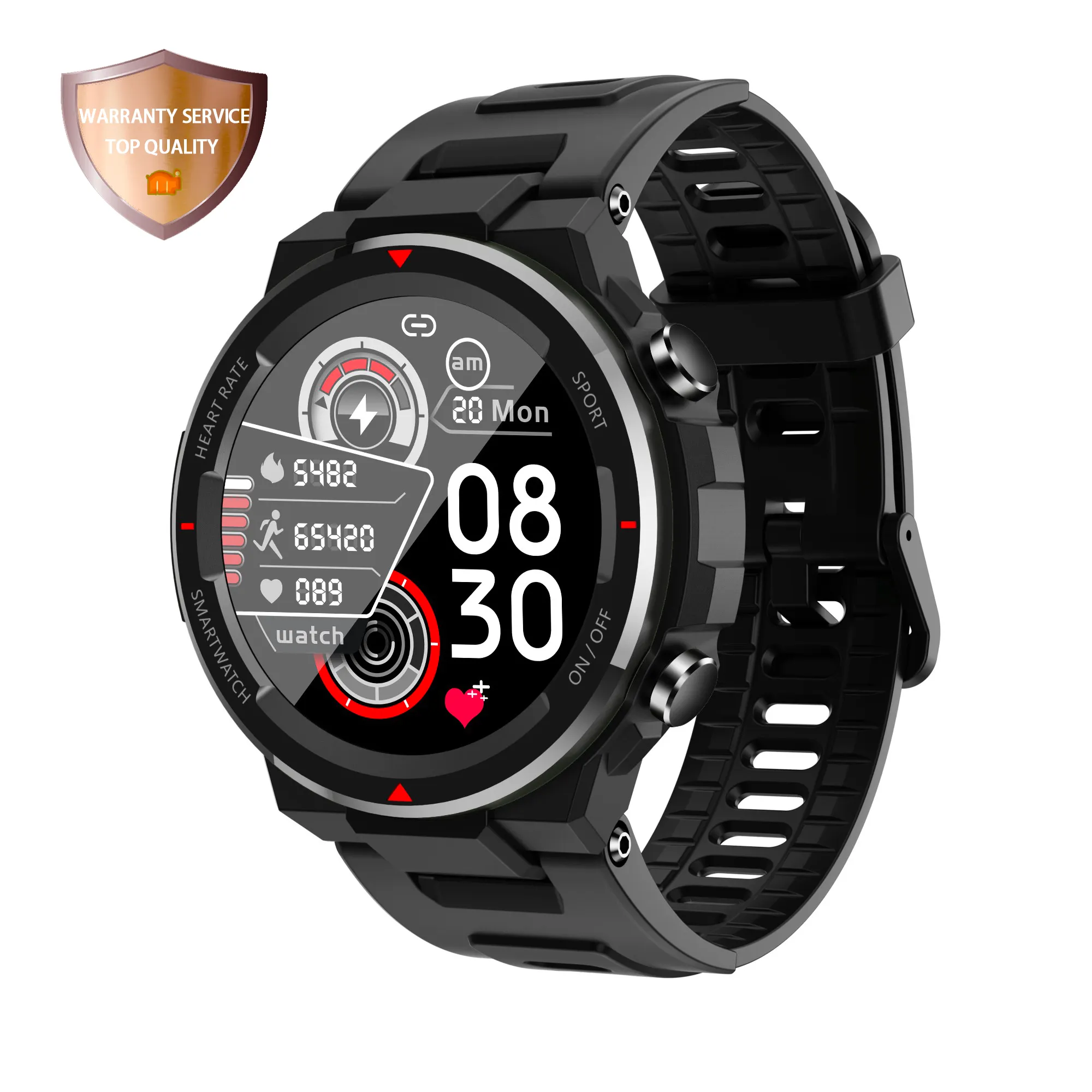 2022 Hot selling sports watch Q70C Watches Men Wrist Smart Heart Rate Relog Smart Bracelet Music Control Smartwatch