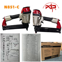Agrafeuse pneumatique industrielle N851 Pistolet pneumatique série 18-50mm 16GA N(100) pour agrafes série 18-50mm 16GA N(100)
