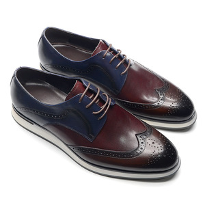 Luxueux nouveau Design Oxford chaussures pour hommes en cuir véritable formel affaires mariage ou tenue décontracté - Product Image 1