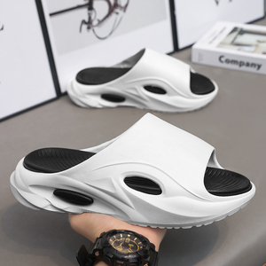 Sandalias antideslizantes para interiores con punta cerrada para hombres 2025, característica desodorante, cuero genuino, PU, usable para deportes de playa, uso doméstico de verano - Product Image 3