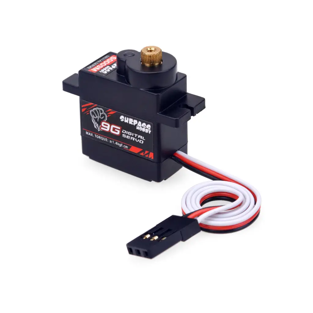 Surpass Hobby Excellent Price Factory Direct S0009M 9g Metal Gear 1.9KG Servo for RC Airplane Robot Car Boat Duct Plane