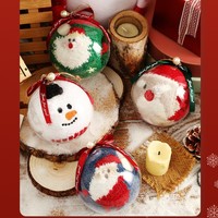 Mini-cadeau de Noël - Chaussettes décontractées en polyester imprimé antibactérien, créatives, en boîte cadeau, parfaites pour les filles