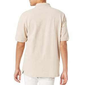 Chemises polo slim fit à manches courtes, respirantes, séchage rapide, 100% coton, de haute qualité, en vente à prix abordable - Product Image 3