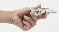 ZSN + ZPN japon C Type raccords rapides filetés autobloquants avec connecteurs d'air pneumatiques à dégagement rapide à ressort One Touch