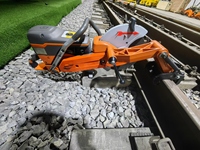 Scie à rail portable et coupeuse Machine de découpe de voie Prix réduit Matériel de construction ferroviaire Pièces et accessoires ferroviaires